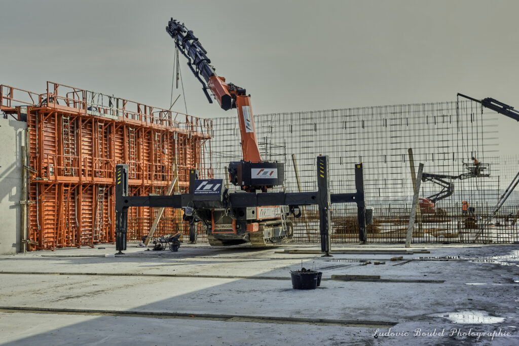 grue innovant matériel logistique